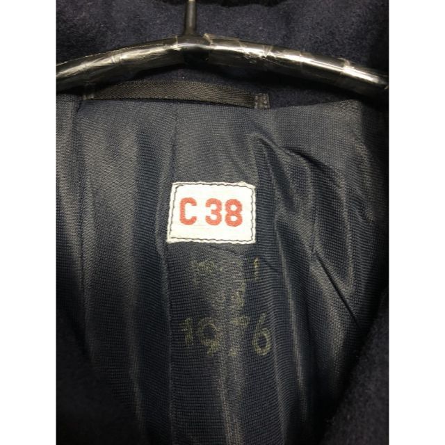 70s スウェーデン軍 メルトンウール フーデットコート 新品 38 8