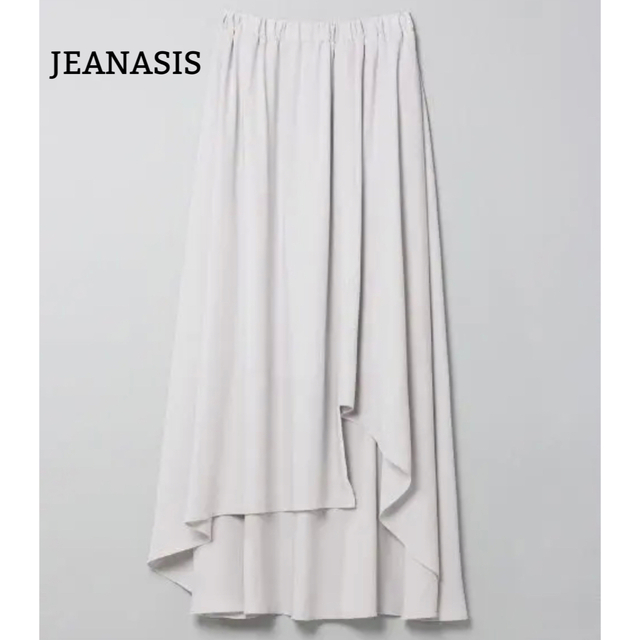 JEANASIS フレアアシンメトリースカート+ショッパー