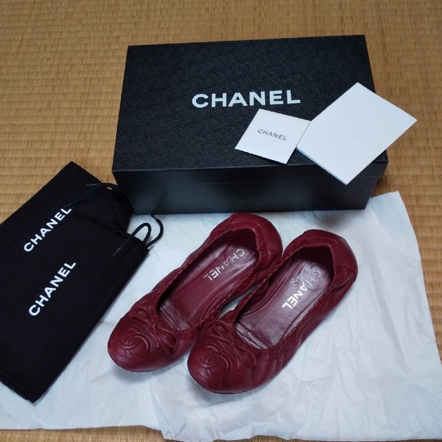 CHANEL シャネル フラットシューズ バレーシューズ