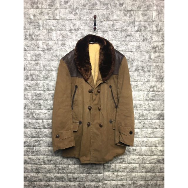 【40s】 Mackinaw Coat マッキーノ ダック ムートン ボア