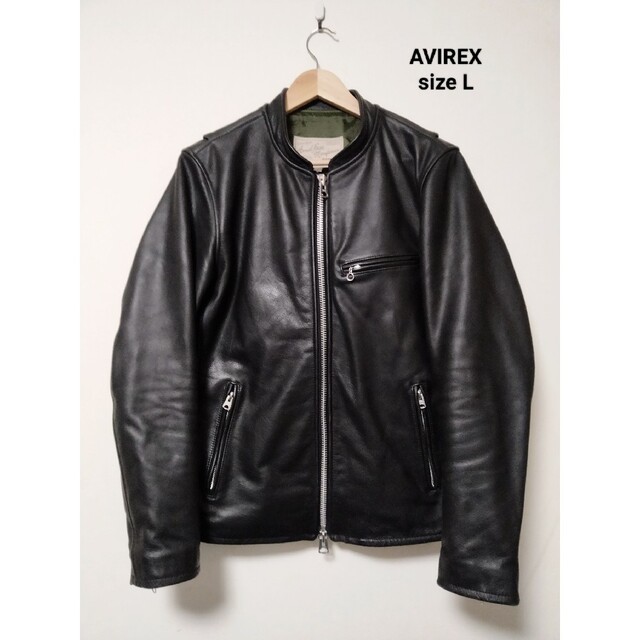 AVIREX アビレックス レザーライダースジャケット - レザージャケット