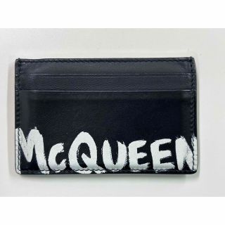 18760円 【新品】Alexander McQueen カードケース スカル ブラック