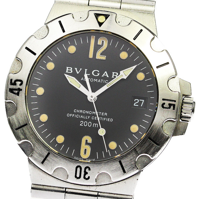大放出セール】 BVLGARI - メンズ_740259 自動巻き SD38S デイト
