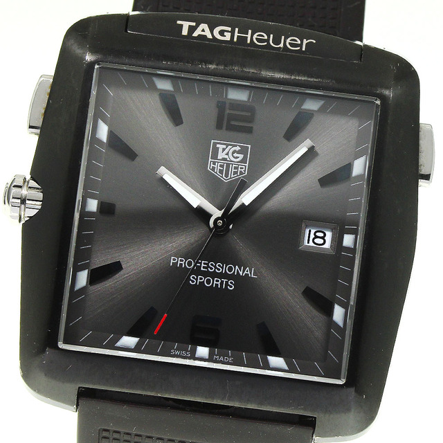 【TAG HEUER】タグホイヤー プロフェッショナル スポーツ ゴルフウォッチ デイト WAE1113 クォーツ メンズ_739555 TAG Heuer 今ならほぼ即納!