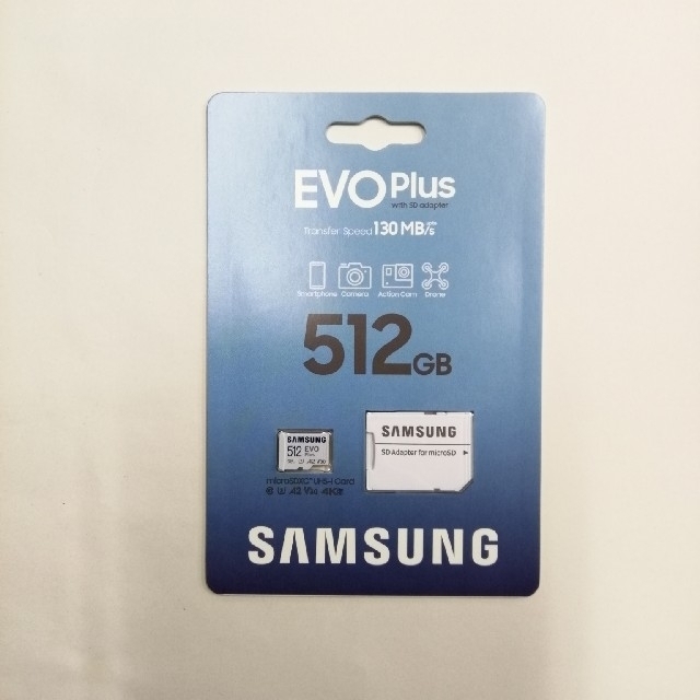 【三連休セール】512GB EVO Plus microSDXC スマホ/家電/カメラのPC/タブレット(PC周辺機器)の商品写真