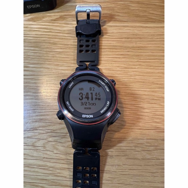 EPSON(エプソン)のEPSON腕時計 GPS SF850 マラソン チケットのスポーツ(ランニング/ジョギング)の商品写真