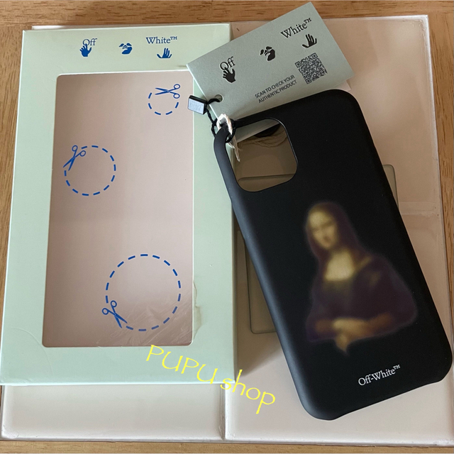 オフホワイト モナリザ iPhoneケース【iPhone11pro】 | フリマアプリ ラクマ