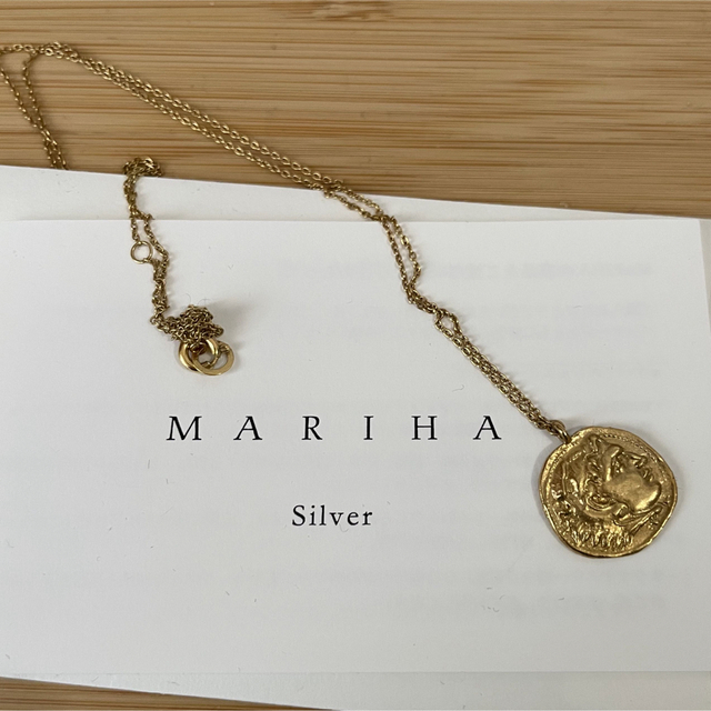 【週末値下げ】MARIHA／コインモチーフネックレス 50cm