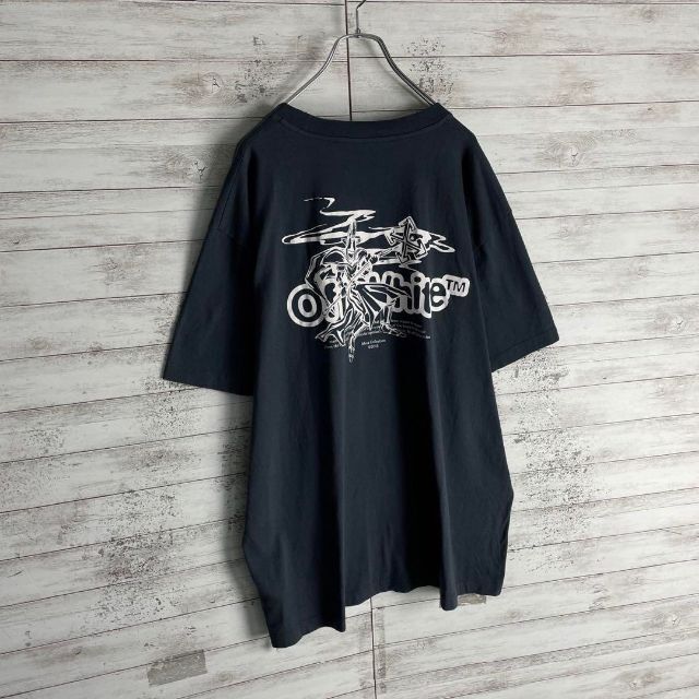 7319【即完売モデル】オフホワイト☆ビッグロゴ定番カラーtシャツ入手困難　希少