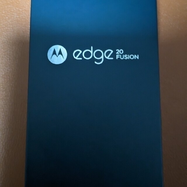 （美品）motorola edge 20 fusion 5G エレキグラファイト