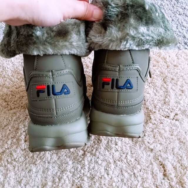 FILA(フィラ)のFILA スニーカーブーツ 25cm レディースの靴/シューズ(ブーツ)の商品写真