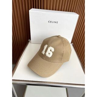 celine - CELINE  ベースボールキャップ 帽子 