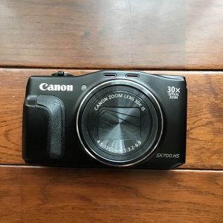 デジタルカメラ　Canon PowerShot SX700HS ブラック(コンパクトデジタルカメラ)