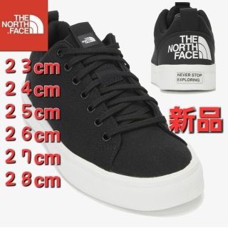 ザノースフェイス(THE NORTH FACE)のTHE NORTH FACE　ノースフェイス　新品　２８　キャンバススニーカー(スニーカー)