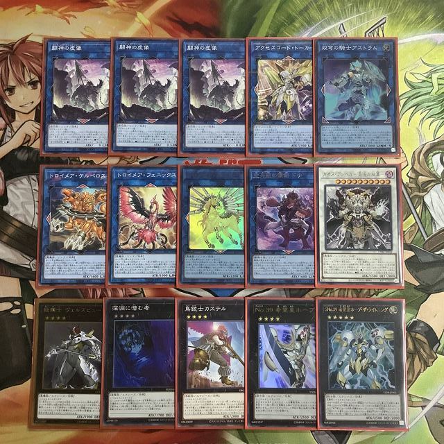 遊戯王  VS ヴァンキッシュソウル　構築済みデッキ EX有り スリーブ付き