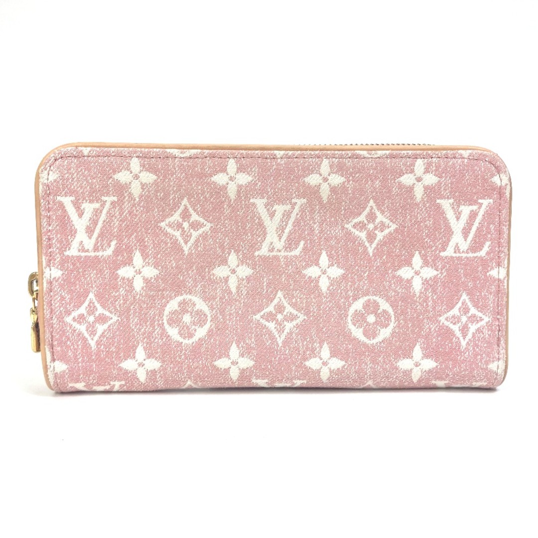 ルイヴィトン LOUIS VUITTON ジッピーウォレット M81182 モノグラムデニム 長財布 モノグラムデニム ピンクファッション小物