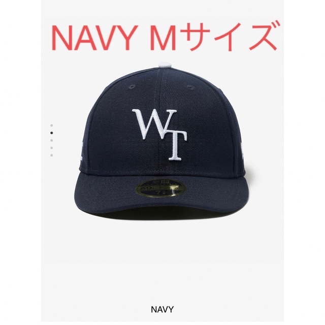 WTAPS 59FIFTY LOW CAP NEW ERA 22AWNAVYサイズ