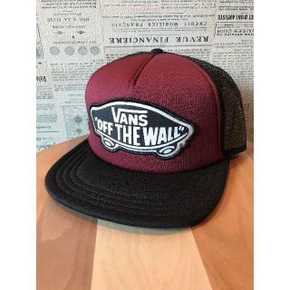 ヴァンズ(VANS)のVANS バンズ キャップ メッシュ VN000H5LZ3S ワインレッド(キャップ)