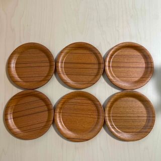 SAITO WOOD サイトーウッド コースター 6枚セット(テーブル用品)