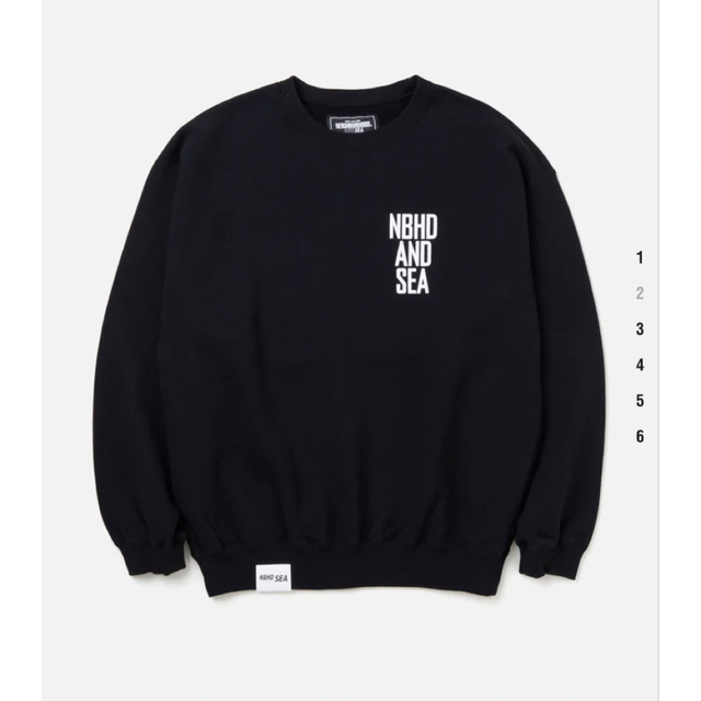 NEIGHBORHOOD WDS SWEATSHIRT LS OLIVE_DRA