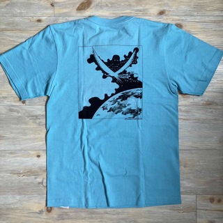 モンベル(mont bell)のモンベル×手塚治虫　火の鳥　半袖Tシャツ　ライトブルーペールアクア　綿100%(Tシャツ/カットソー(半袖/袖なし))