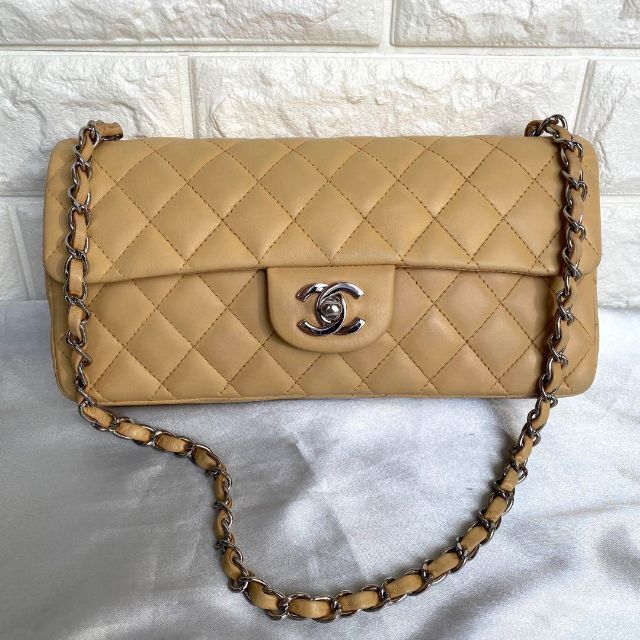 正規品☆CHANEL シャネル マトラッセ  チェーンショルダーバッグ ベージュ