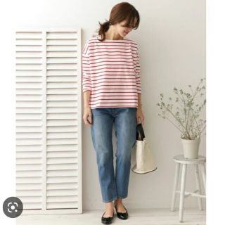 アーバンリサーチドアーズ(URBAN RESEARCH DOORS)の週末価格⭐美品【ドアーズ】アーバンリサーチ　DOORS　ボーダー　カットソー(Tシャツ(長袖/七分))