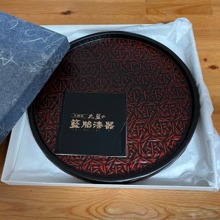 らんたい漆器　お盆(漆芸)