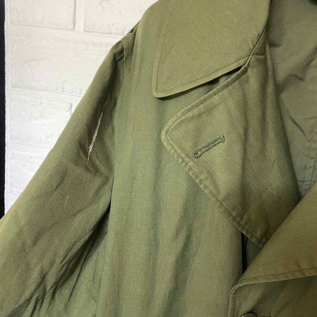 【80s】米軍 オーバーコート トレンチコート ミリタリー US ARMY