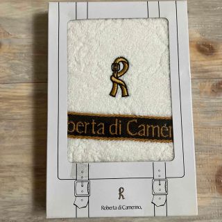 ロベルタディカメリーノ(ROBERTA DI CAMERINO)のロベルタディカメリーノ　タオルハンカチ  ハンドタオル 綿100%(ハンカチ/ポケットチーフ)