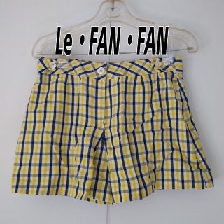 Le・FAN・FAN チェックショートパンツ レディース(ショートパンツ)