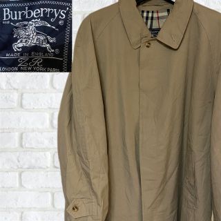 バーバリー(BURBERRY)のR40 バーバリー ステンカラーコート トレンチコート ベージュ ロング丈(トレンチコート)