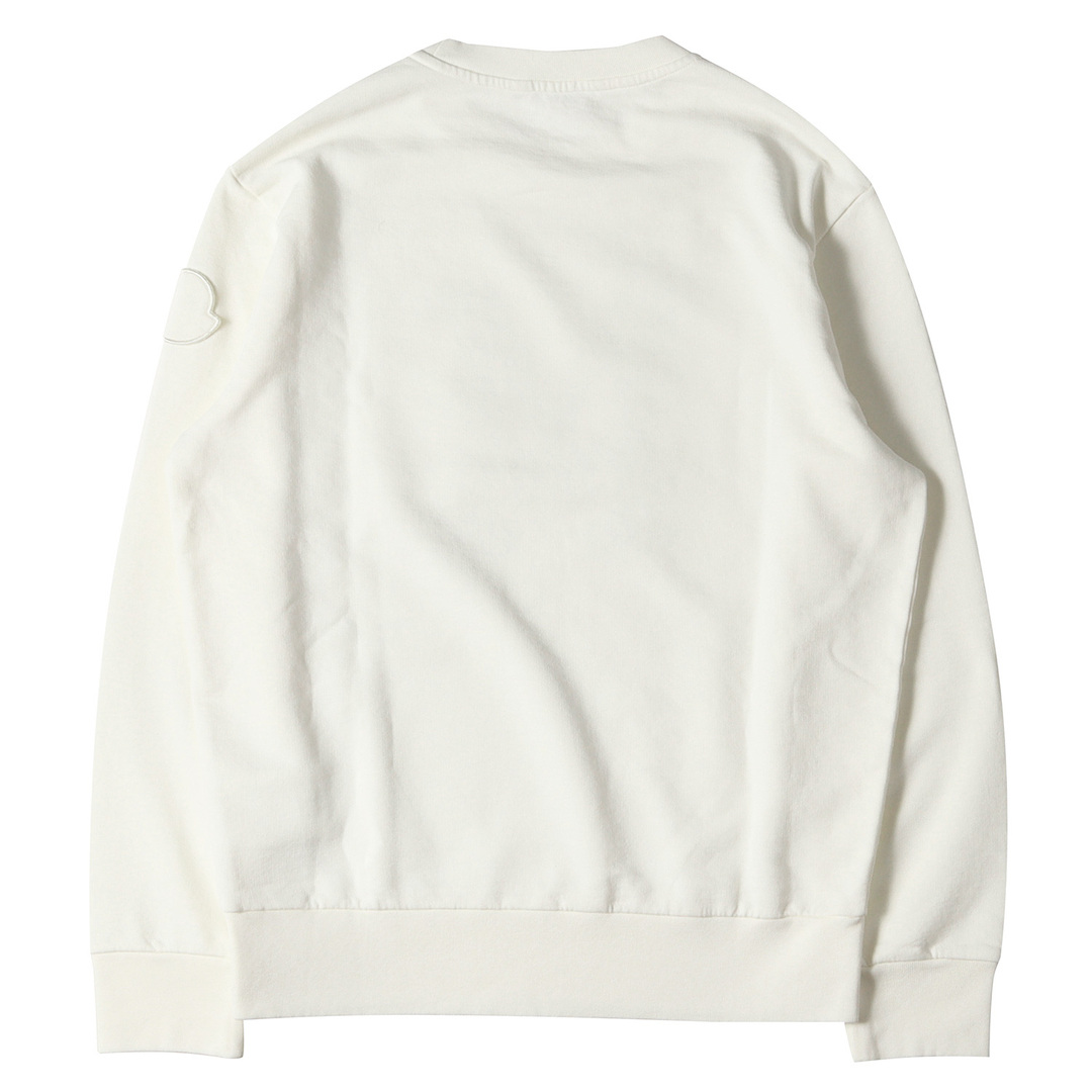 MONCLER - MONCLER モンクレール スウェット 22AW フロッキー ロゴ