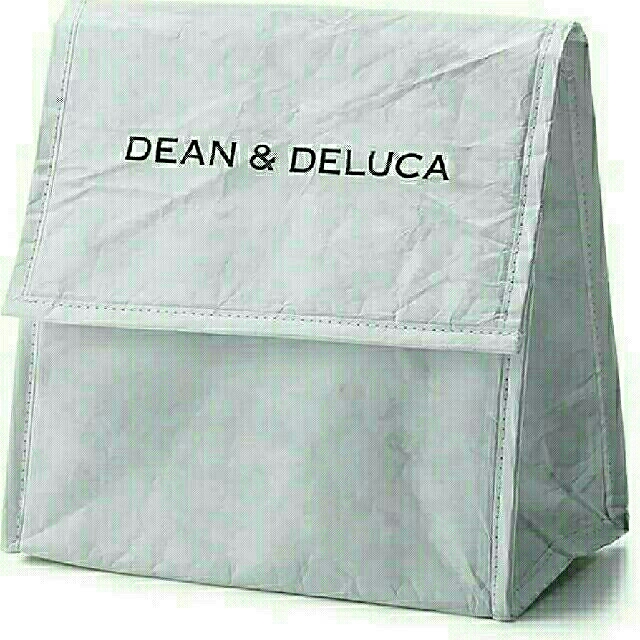 DEAN & DELUCA(ディーンアンドデルーカ)の【新品未使用】DEAN ＆ DELUCAランチバッグ保冷バッグ　ホワイト インテリア/住まい/日用品のキッチン/食器(弁当用品)の商品写真