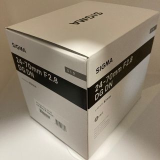 シグマ(SIGMA)の【新品未使用】シグマ 24-70mm F2.8 DG DN Art  ソニーE(レンズ(ズーム))