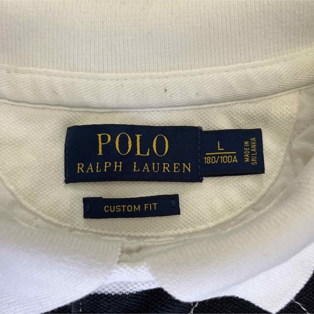 POLO RALPH LAUREN(ポロラルフローレン)のRalph Lauren ラルフローレン ボーダーポロシャツ メンズのトップス(ポロシャツ)の商品写真