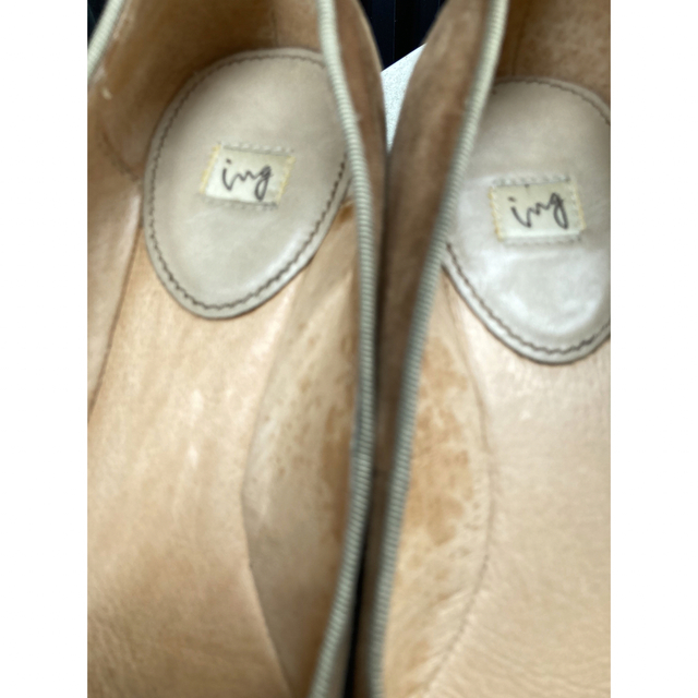 ing(イング)のing スウェードウェッジヒールパンプス レディースの靴/シューズ(ハイヒール/パンプス)の商品写真
