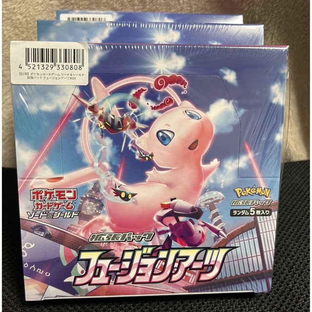 ポケモンカードゲーム ソード\u0026シールド 拡張パック フュージョンアーツ BOX