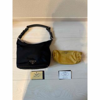 プラダ(PRADA)の【美品】プラダ ショルダーバッグ&ペンケースセット ナイロン(ショルダーバッグ)