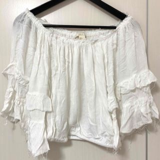 フォーエバートゥエンティーワン(FOREVER 21)のForever21 オフショルダートップス(カットソー(長袖/七分))