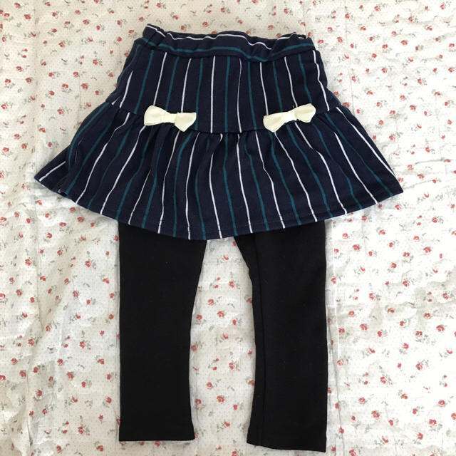 anyFAM(エニィファム)のみゅう様 専用＊リボン付きパンツスカート キッズ/ベビー/マタニティのキッズ服女の子用(90cm~)(スカート)の商品写真