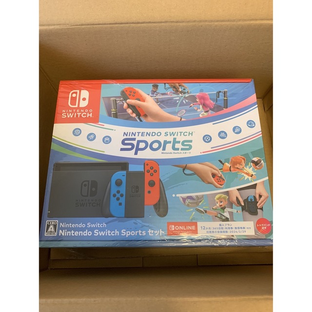 Nintendo Switch(ニンテンドースイッチ)のNintendo Switch Sports セット エンタメ/ホビーのゲームソフト/ゲーム機本体(家庭用ゲーム機本体)の商品写真