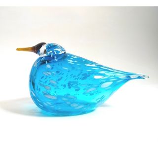 イッタラ(iittala)のblue finch ブルーフィンチ　イッタラバード　iittala ②(置物)