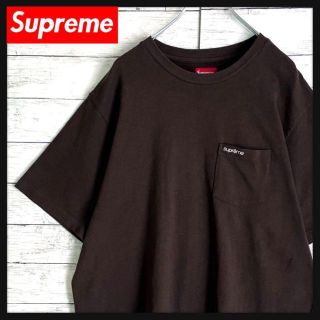 シュプリーム(Supreme)の7640 【希少XLサイズ】シュプリーム☆ワンポイント定番カラーtシャツ美品(Tシャツ/カットソー(半袖/袖なし))