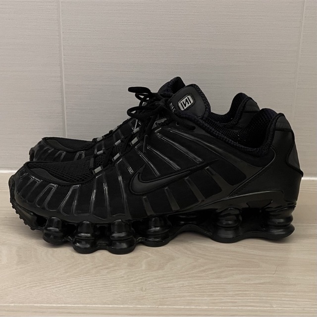 新品 27.5 NIKE SHOX TL トリプルブラック