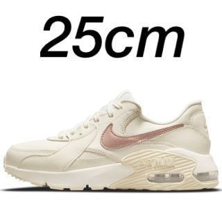 ナイキ(NIKE)のNIKE エアマックスエクシー レザー　25センチ　ピンク　WDM0837(スニーカー)