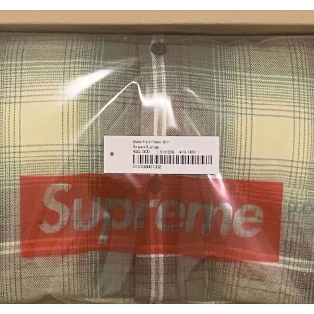 Supreme(シュプリーム)のsupreme  Shadow Plaid Flannel Shirt Lサイズ メンズのトップス(シャツ)の商品写真