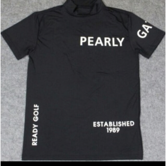 PEARLY GATES(パーリーゲイツ)のパーリーゲイツ　PEARLY GATES  モックネックTシャツ　5サイズ スポーツ/アウトドアのゴルフ(ウエア)の商品写真