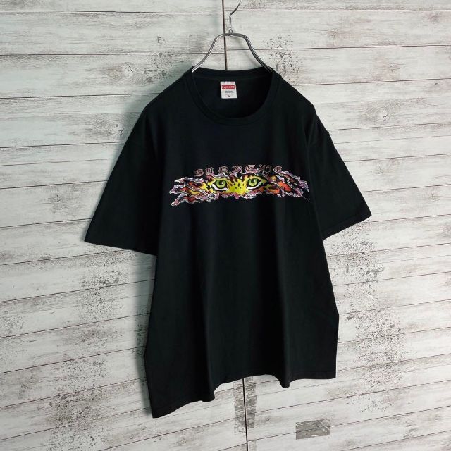 7656 【入手困難】シュプリーム☆ビッグロゴ定番カラー人気デザインtシャツ美品