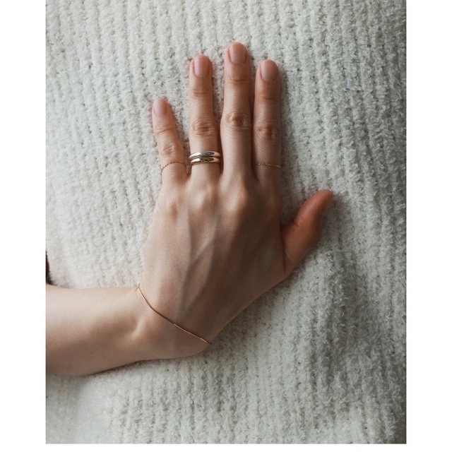 Philippe Audibert(フィリップオーディベール)のChain ring ドーターズジュエリー DAUGHTERSJEWELRY レディースのアクセサリー(リング(指輪))の商品写真